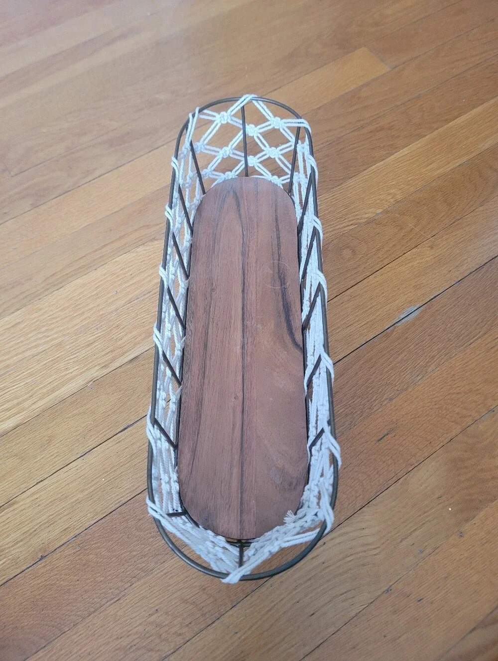 MACRAME Wire Basket